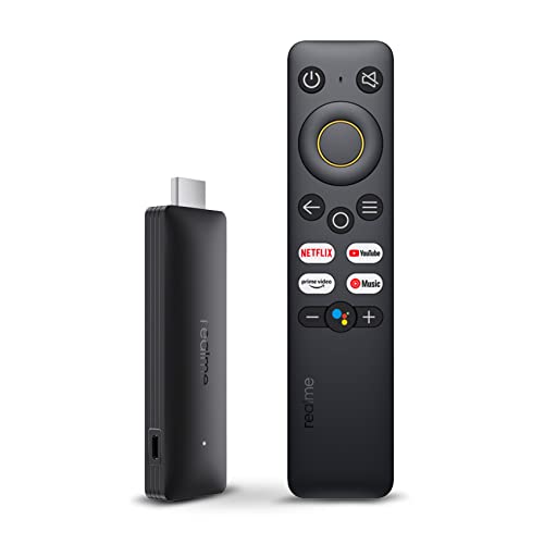 realme 4K Smart TV Stick - Streaming Player con Control Remoto,Negro