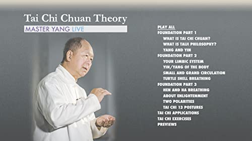 Tai Chi Theory MASTER YANG LIVE DVD (YMAA Tai Chi Chuan) Dr. Yang, Jwing-Ming DVD Video plus free streaming online access